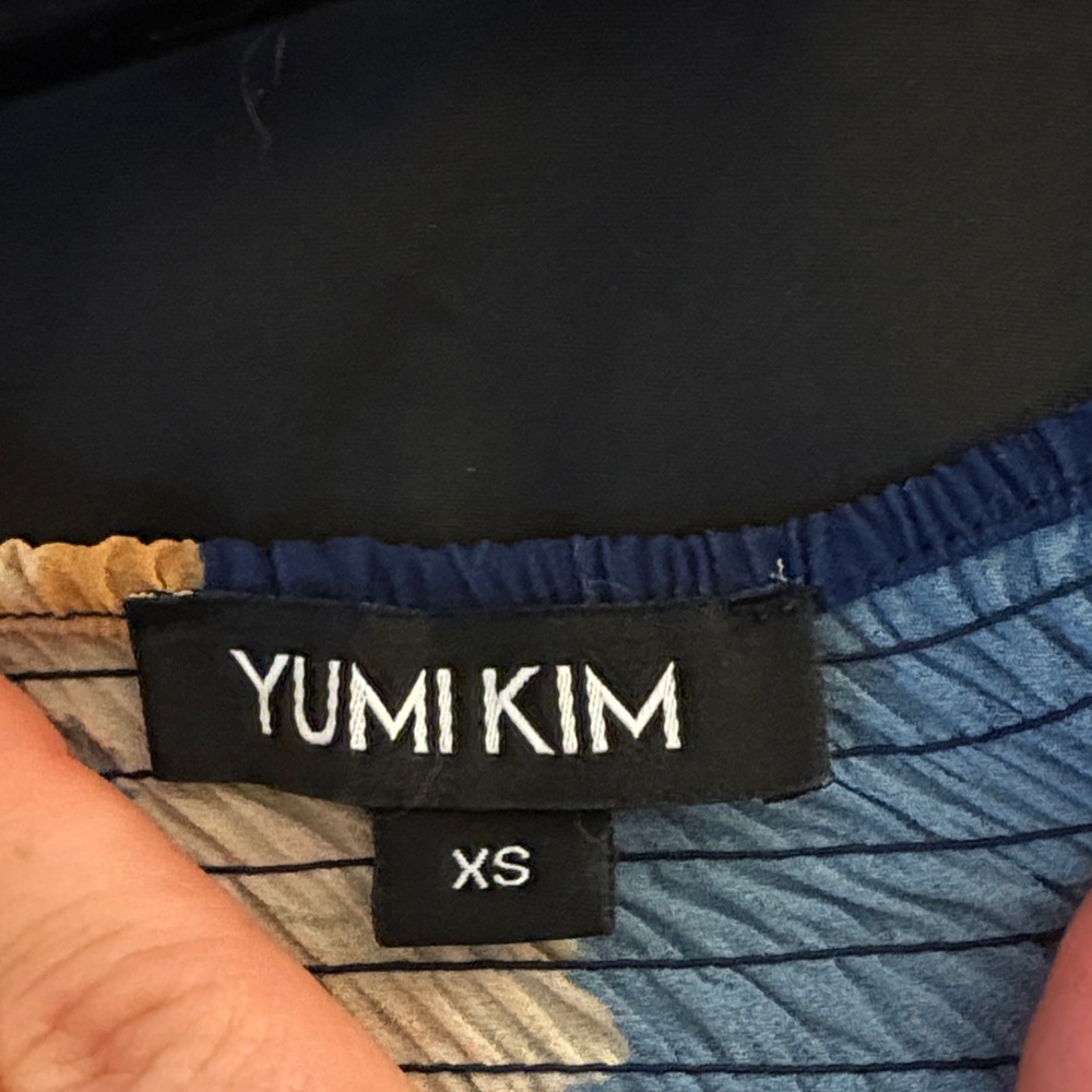 Yumi Kim Darling Tiered Maxi Dress Symphony Navy Color-XS - Picture 11 of 16